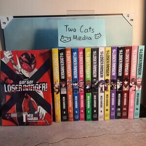📚 Go1 Go! Loser Ranger! Vol. 1-16 Official English Manga Bundle Kodansha